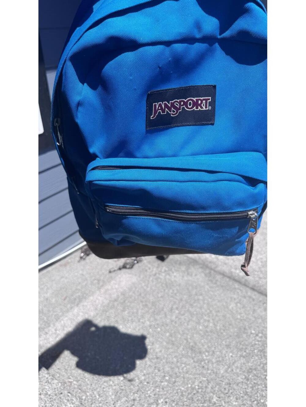 Jansport Right Pack Backpack Blue Suede Bottom School Laptop Book Bag JS00TYP7